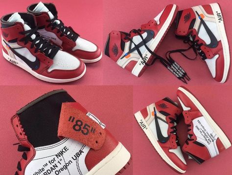 Off White Chicago 1s, Chicago 1s, Off White Jordan 1, Jordan 1 Off White, White Branding, White Tongue, Online Sneaker Store, Jordans For Sale, Air Jordan 1s