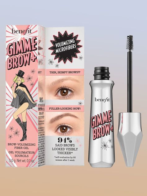 Benefit Gimme Brow + Benefit Gimme Brow, Tinted Eyebrow Gel, Sparse Brows, Benefit Brow, Tinted Brow Gel, Gimme Brow, Full Brows, Natural Brows, Best Eyebrow Products