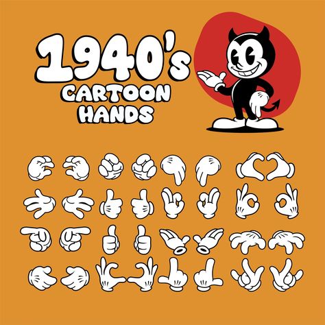 Retro Cartoons Characters, Old Cartoon Characters Drawing, Vintage Cartoon Drawings, Vintage Cartoon Design, Retro Cartoon Character Design, Rubberhose Style Art, Vintage Mascot Design, Retro Character Logo, 90s Illustration Retro