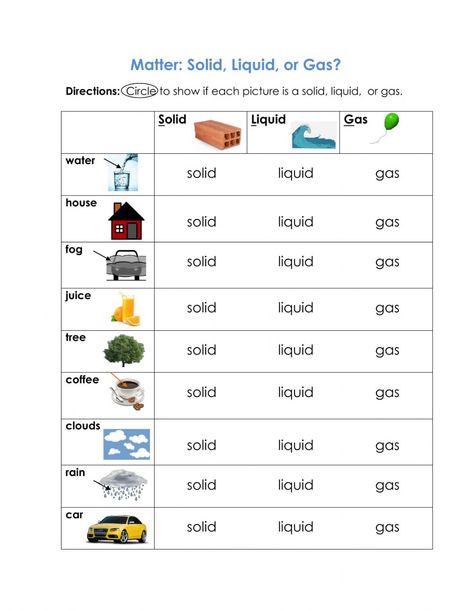 Solids Liquids Gases Worksheets, Changing States Of Matter Worksheet, States Of Matter Worksheet 2nd Grade, Solids Liquids Gases Activities, States Of Matter Worksheet Grade 4, State Of Matter Worksheet, Solid Liquid Gas Worksheet, Solid Liquid Gas Activities, Properties Of Matter Worksheet