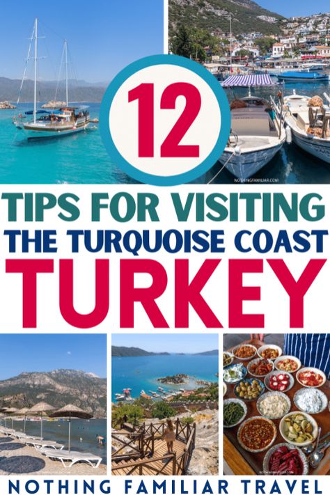 Turkey Turquoise Coast Places In Turkey, Turkish Riviera, Trip To Turkey, Turkey Travel Guide, Istanbul Travel, Bike Trips, Turkey Travel, Beautiful Villages, Travel Planning