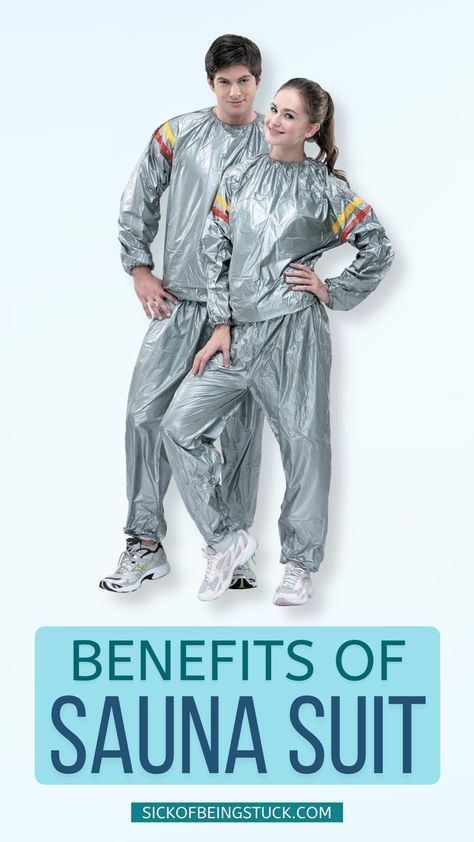 Sauna suits for weight loss have always been around. It helps to lose weight, improve cardio health, grow muscle cells, etc. Click now to read more. #saunasuit #techsauna #saunadetox… More Zoo Outfit, Sweats Outfit, Sauna Suit, Pullover Mode, Long Sleeve Striped Top, Man Set, Adult Halloween Costumes, Long Sleeve Jumpsuit, Cosplay Outfits