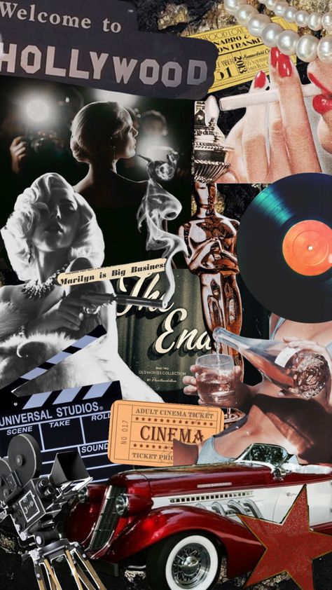 The Golden Age Of Hollywood, Hollywood Vintage Aesthetic, 1950 Hollywood Aesthetic, Old Hollywood Glamour Wallpaper, Fame And Fortune Aesthetic, Hollywood Glamour Moodboard, 1960s Hollywood Aesthetic, Hollywood Glam Wallpaper, Hollywood Wallpaper Aesthetic