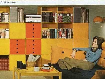 Ikea Catalog 1970's - Business Insider 70s Interior Design, Retro Rooms, Casa Retro, 1970s Decor, Hacks Ikea, 70s Interior, Ikea Catalog, Ikea Design, Retro Interior Design