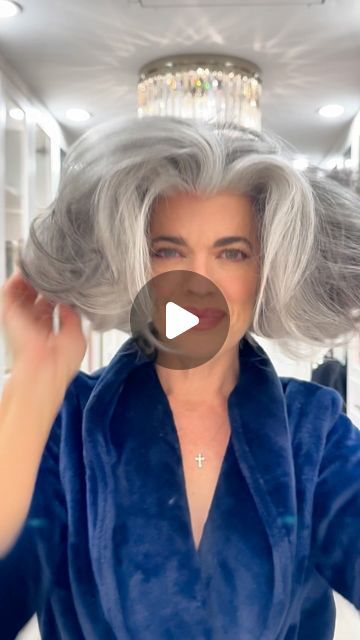 Nikol Johnson Sanchez | Beauty & Style on Instagram: "Hair game strong, vibes stronger! 💁‍♀️✨ I’m all about that meticulous process – carefully selecting my hair allies because, let’s face it, it’s a total mood-maker or breaker! Minimal products, major impact. Heat protector on duty, two styling tools in play, and my secret weapon: Velcro curlers. When the hair’s on point, the day’s unstoppable! 💃🌟 #HairObsessed #GoodHairGoodDay #GrayHair" Velcro Curlers, Hair Growth Mask Diy, Coconut Oil Hair Mask Diy, Nikol Johnson, Heat Protector, Diy Hair Masks, Diy Hair Mask, Dry Damaged Hair, Natural Hair Growth