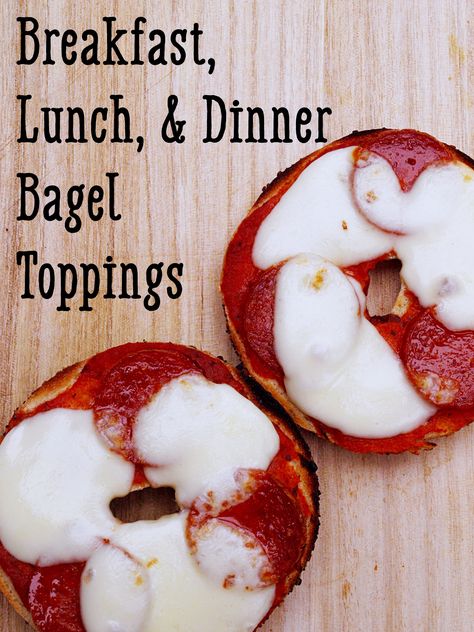 30 Bagel Toppings: Breakfast, Lunch, Dinner, and Snacktime Bagel Toppings Ideas, Bagel Ideas, Whipped Cream Recipes, Whipped Cream Dispenser, Bagel Recipes, Toasted Bagel, Toast Toppers, Bagels Recipe, Bagel Toppings