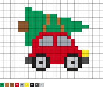 Pony Bead Banner Patterns Free, Tree Perler Beads, Banner Patterns, Beaded Banners, Hama Bead, Kawaii Christmas, Hama Beads Patterns, Melty Beads, Christmas Drawing