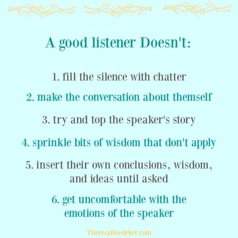 A Good Listener Quote, Listening Quotes Mindfulness, Learning To Listen Quotes, Quotes About Being A Good Listener, Better Listener Quotes, How To Speak Less And Listen More, Listening Quotes Communication, Why Listening Is Important, Become A Better Listener