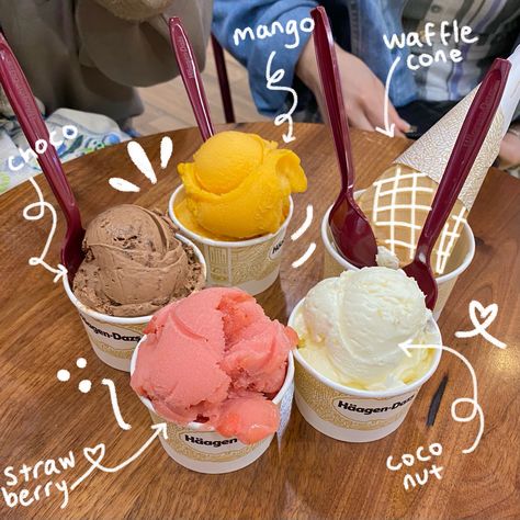 Ice Cream Ig Story, Summer Ice Cream Aesthetic, Ice Cream Instagram Story, Kawaii Photos, Aesthetic Ice Cream, Food Instagram Story, Ice Cream Aesthetic, Makanan Rendah Kalori, Doodle Pictures