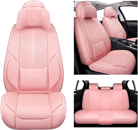 Pink Car Seat Covers, Pink Car Seat, Automotive Seat Covers, Leather Car Seat Covers, Control Key, Leather Car Seats, Leather Seat Covers, Back Seat Covers, Pink Car