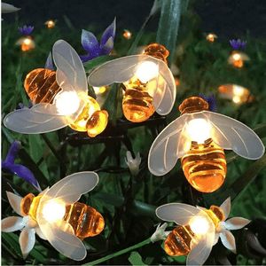 Semilits Solar String Lights Solar Patio Lights, Solar Flower, Honey Bee Decor, Outdoor Fairy Lights, Solar String Lights Outdoor, Solar Fairy Lights, Lampe Decoration, Solar String Lights, Christmas String Lights