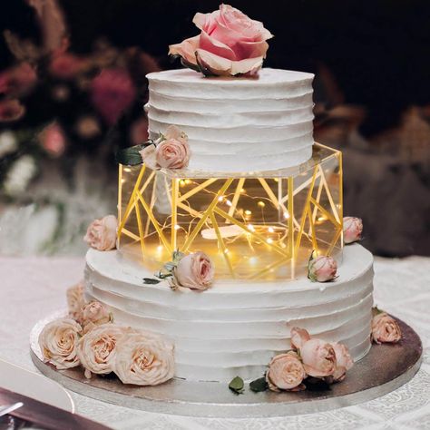 PRICES MAY VARY. Quantity: 1 Pedestal Riser Box Material: Acrylic Color: Clear / Gold Style: Hexagonal Transparent Boxes w/ Hollow Bottom Overall Size: 10"L x 5"H Panel Thickness: 3mm Base Depth: 4.75" The base of the stand is open to allow you to decorate under the cake Can be used as a Cake Stand, Centerpiece Base, Dessert Tray, or Display Case. Perfect for fall decorations for wall, backdrop; also available for nursery decoration, wedding floral wall, bridal shower or birthday parties, home d Wedding Cake Risers, Hexagonal Cake, Hexagon Wedding Cake, Sunshine Wedding, Cake Riser, Birthday Cake Stand, Tiered Cake Stands, Acrylic Cake Stands, Tier Cakes