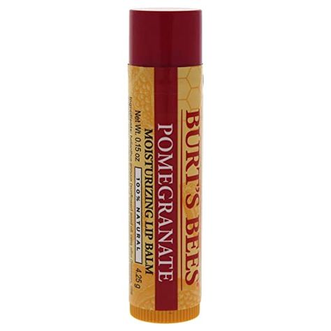 Pomegranate Lip Balm, Burt's Bees Pomegranate, Burts Bees Lip Balm, Burts Bees Lip, Pomegranate Oil, Color Lip Balm, Pomegranate Seed Oil, Best Lip Balm, Beauty Salon Interior