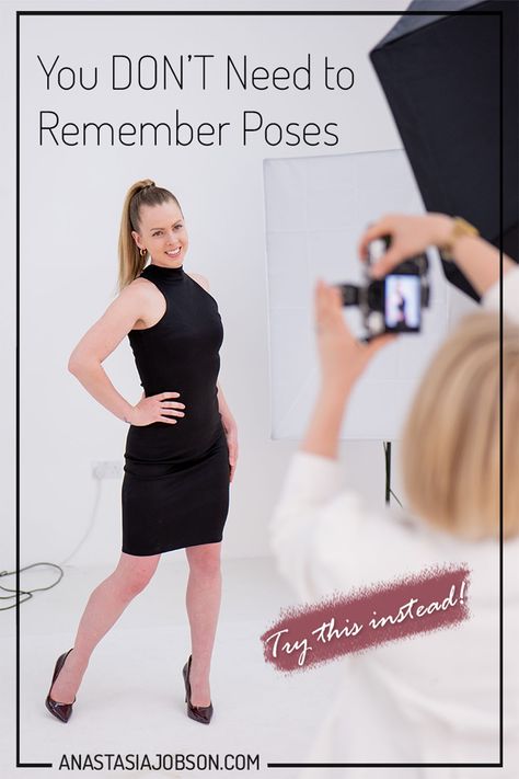 How do you pose for photos? It seems like everybody is trying to teach us a set of poses for a specific occasion: 5 poses for business headshots, 10 poses for lifestyle branding photos, etc – instead of actual techniques for effective photo posing. What if I told you that you DON’T need to remember any poses to be able to shine during your photoshoot? Dance Headshots Poses, Poses For Female Photoshoot, Business Photo Poses, Business Poses For Women Standing, Professional Photo Poses, Flattering Poses For Women, How To Pose In A Dress, Female Headshot Poses, Posing Ideas For Women