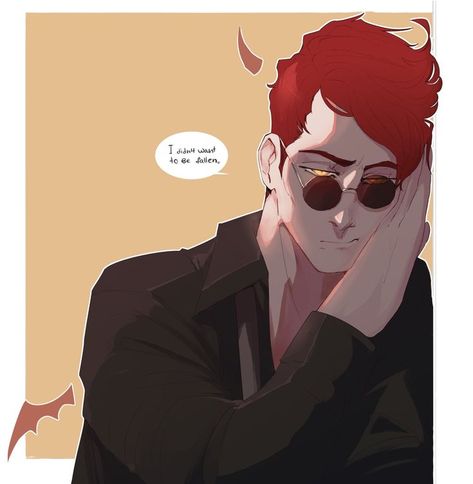 Crowley | Good Omens #goodomens #art Crowley Good Omens Fan Art, Good Omens Fan Art, Crowley Good Omens, Good Omens Book, Ineffable Husbands, Terry Pratchett, Good Omens, Karate Kid, Angels And Demons