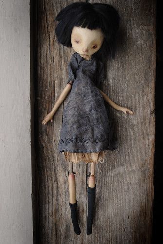 Dounia | 12.5 inches; stone clay, wood, english viscose fibe… | Flickr Types Of Dolls, Wood Puppet, Doll Plushies, Monster Dolls, Art Dolls Handmade, Unique Dolls, Old Dolls, Creepy Dolls, Artist Doll