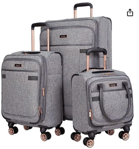 Carry On Tote, Travel Bag Set, Cute Luggage, Stylish Luggage, 3 Piece Luggage Set, Spinner Luggage Sets, Large Suitcase, Luggage Bags Travel, Best Luggage