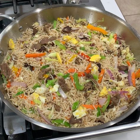 Sweet Adjeley Recipes, Sweet Adjeley, Vegetable Fried Rice Recipe, Vegetable Fried Rice, Welcome Back To My Channel, Hello Sweetie, It Is Done, Fried Vegetables, Fried Rice