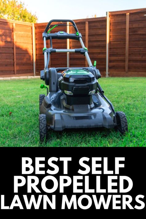 Here, we take a look at the best self-propelled lawn mowers on the market today! Read more at OwnTheYard.com! Electric Mower, Self Propelled Mower, Best Lawn Mower, Riding Mowers, Steel Deck, Zero Turn Mowers, Lawn Equipment, Riding Lawn Mowers, Riding Mower