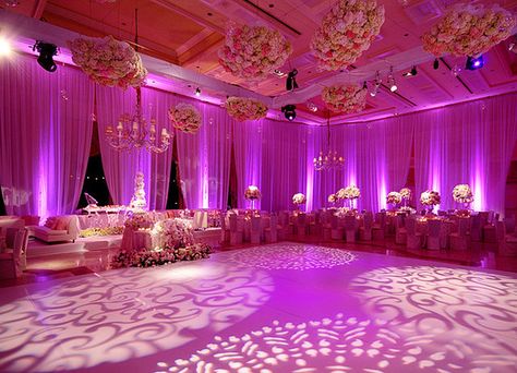 wedding-patterned-dance-floor. Diy Wedding Dance Floor, Dance Floor Lighting, Dance Floor Wedding, Wedding Lighting, Wedding Reception Food, Wedding Spot, Sophisticated Bride, Wedding Hall, Event Lighting