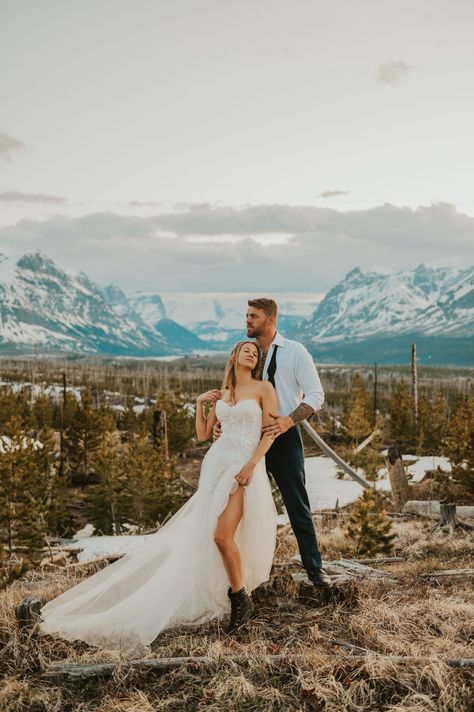 Glacier National Park Elopement Fall, Glacier National Park Montana Elopement, Bride Things, Grinnell Lake, Glacier National Park Wedding, Glacier National Park Elopement, Glacier National Park Montana, National Park Elopement, Winter Elopement