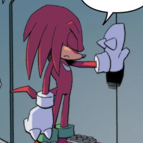 Knuckles Idw Comic Icon, Sonic Idw Comics Icons, Sonic The Hedgehog Comic Icons, Sonic The Hedgehog Icons, Icons Sonic, Knuckles Sonic, Avatar Pics, Sonic Idw, Sonic Comic