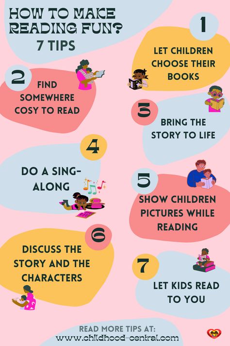 Are you looking for creative ways to make reading fun for your children? It is no secret that reading can sometimes be a daunting or boring activity for children, but with these 7 tips, you can easily turn reading into an engaging and enjoyable experience for your kids. Read on to learn how to make reading a fun activity for your children and get them to love reading! Read More. How To Make Reading Fun, Reading Skills Worksheets, Book Bus, Reading To Children, Reading Benefits, Make Reading Fun, Farm Animals Preschool, Social Media Books, Library Games