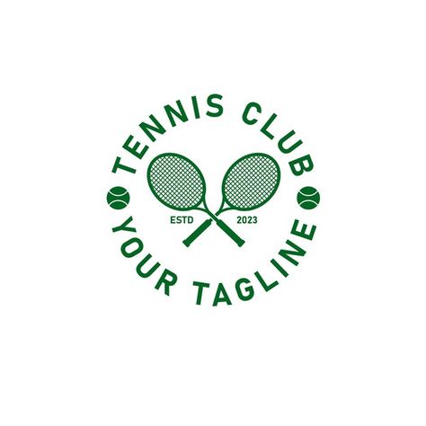 Tennis Ball Logo, Tennis Logos Design Ideas, Padel Logo Ideas, Tennis Design Graphic, Tennis Club Branding, Pickleball Logo Design, Pickleball Branding, Tennis Club Design, Tennis Graphic Design