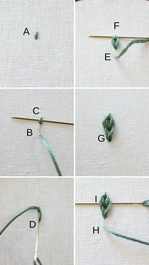 How To Chain Stitch Embroidery, Heavy Chain Stitch Embroidery, Types Of Embroidery Stitches, Thread Crafts, Stitch Family, Embroidery Stitches Beginner, French Knot Embroidery, Sewing And Embroidery, Simple Hand Embroidery Patterns