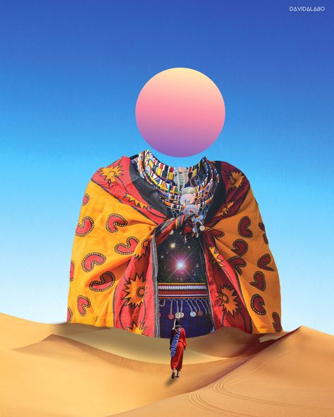 NextGen: David Alabo's Afro-Surrealist Art Will Blow You Away Alluring Aesthetic, Afrofuturism Art, African American Artwork, Pan Africanism, Arte Do Kawaii, Arte Alien, Afrocentric Art, African Diaspora, Afro Art