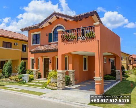 Dining Area Kitchen, Outside House Colors, Utility Area, Bacoor Cavite, House And Lot, Indian Bedroom Decor, House With Balcony, Mexico House, Spanish Style Home