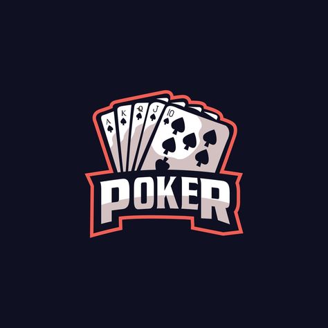 Poker mascot esport logo design Poker Logo, Esport Logo Design, Banner Background Images, Banner Background, Text Logo, Poker, Background Images, Vector Art, Vector Free