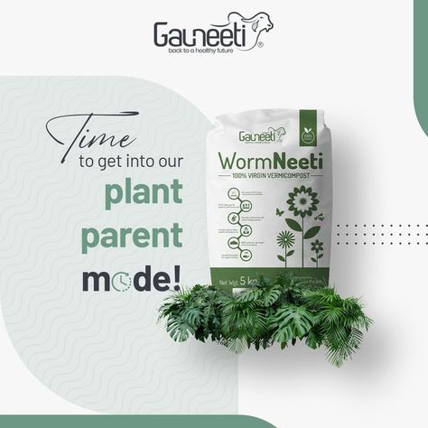 Indulge in the magic of nature's recycling system with GauNeeti's vermicompost! It's time to nourish and grow, as we embark on a journey of green-thumb success. Dig in and watch your garden thrive! Call for orders +917600844140 📩 hello@gauneeti.in Company Poster, Social Media Images Design, Grocery Ads, Pouch Design, Images Design, Creative Advertising Design, Bakery Packaging, Product Ideas, Organic Design