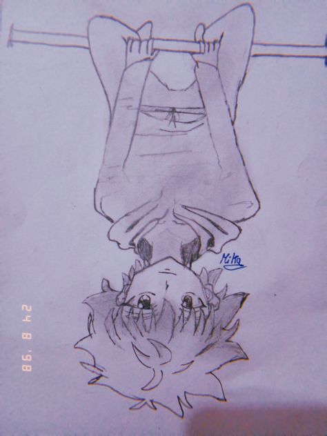 Kilua drawing upside down pose Person Hanging Upside Down Drawing, Upside Down Pose Reference, Upside Down Pose, Upside Down Drawing, Kid Illustration, Anime Reference, Drawing Help, Hanging Upside Down, Drawings Ideas