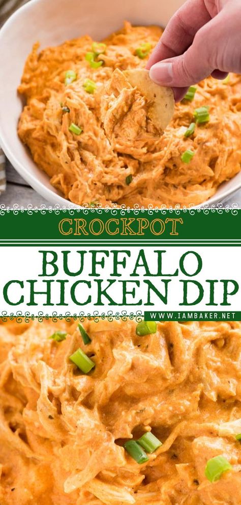 Ranch Chicken Dip, Buffalo Ranch Chicken Dip, Crockpot Buffalo Chicken Dip, Healthy Buffalo Chicken Dip, Buffalo Ranch Chicken, Buffalo Chicken Dip Crock Pot, Crockpot Buffalo Chicken, Homemade Buffalo Sauce, Buffalo Ranch