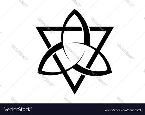 Trinity Knot Tattoo, Celtic Triangle, Tattoo Vector, Celtic Symbol, Knot Tattoo, Trinity Knot, Celtic Symbols, Triple Goddess, Triangle Logo