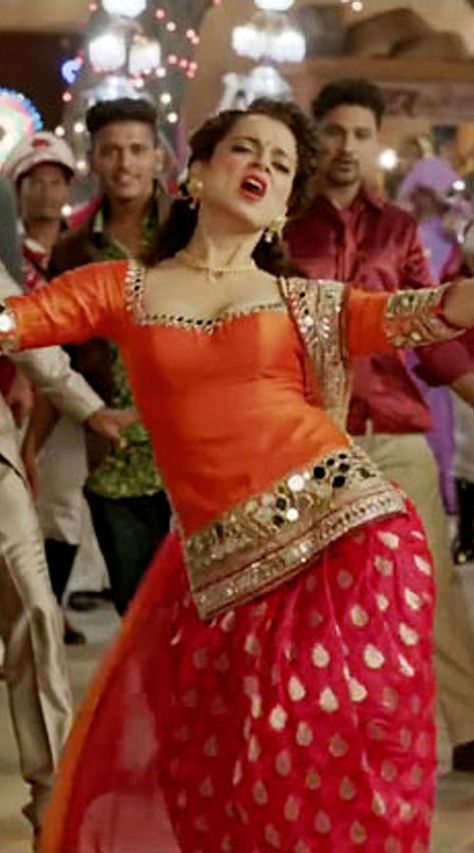 Mirror Work Orange And Red Kangana Ranaut Replica Patiala Suit VPBKD007 Patiyala Suits Designer Latest, Kangana Ranaut Suit, Kangna Ranaut Suits, Red Patiyala Suit, Patiyala Suits Designer, Mirror Work Kurti, Latest Punjabi Suits, Punjabi Dress Design, Patiala Dress