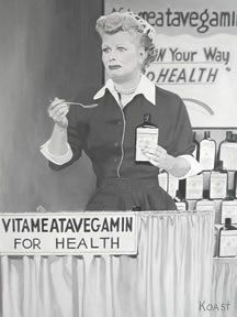 I Love Lucy Vitameatavegamin, Diet Juice, Boomer Generation, Desi Arnaz, Old School Music, Vegetable Nutrition, Vintage Medical, Juice Plus, Lucille Ball