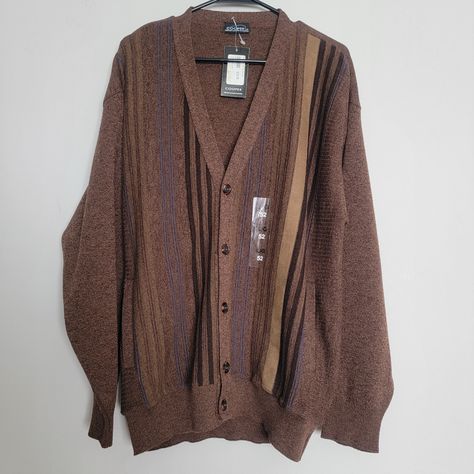 Mens knitted cardigan