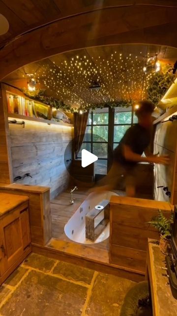 Retractable Bed, Guy Williams, Jacuzzi Bath, Trucking Life, Campervan Conversions, Camper Conversion, Heated Floors, Cabin Life, Tiny House Living