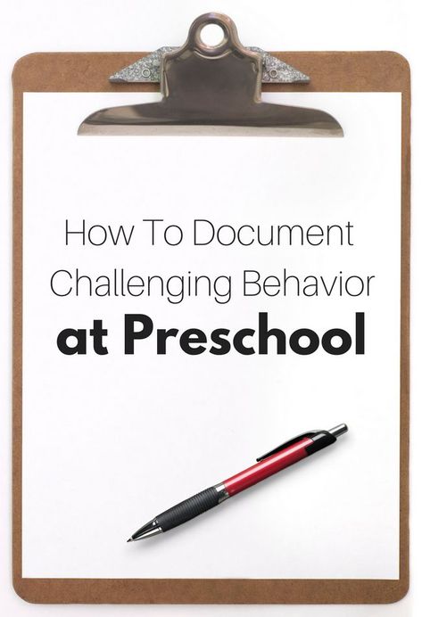 How To Document Challenging Behavior at Preschool Preschool Teacher Assistant Duties, Preschool Behavior Management, Preschool Behavior, Preschool Director, Classroom Discipline, Behavior Plans, Classroom Management Plan, Conscious Discipline, Prek Classroom