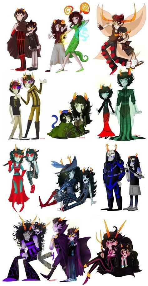 Beta trolls with ancestors. Gamzee And Equius, Grand Highblood, Homestuck Ancestors, Im So Done, Homestuck Comic, Homestuck Trolls, Homestuck Characters, So Done, Home Stuck