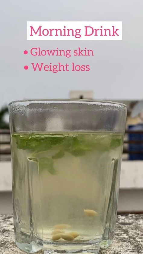 Healthy Morning Drinks, Wait Loss, Kiat Diet, Foods For Healthy Skin, Refreshing Drinks Recipes, Morning Drinks, Quick Recipes Snacks, Healthy Juice Recipes, Healthy Homemade Recipes