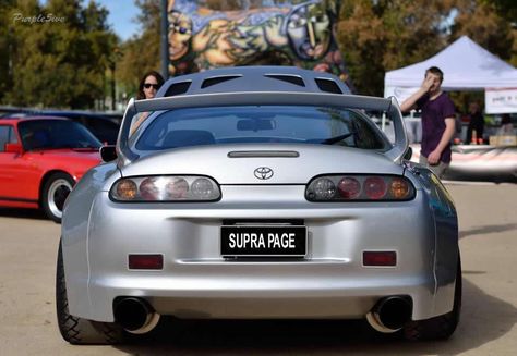 TRD Toyota Supra with photoshopped double exhaust Toyota Supra, Toyota, Suv Car, Suv, Vehicles