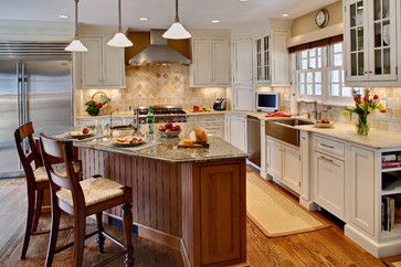 kitchen triangle shaped island ideas | Triangle Island Design Ideas, Pictures, Remodel, and Decor Kitchen Island Shapes, Doylestown Pa, Kitchen Triangle, Kitchen Island Storage, Kitchen Island With Sink, Refacing Kitchen Cabinets, Kitchen Island Decor, Charming Kitchen, Traditional Cabinets