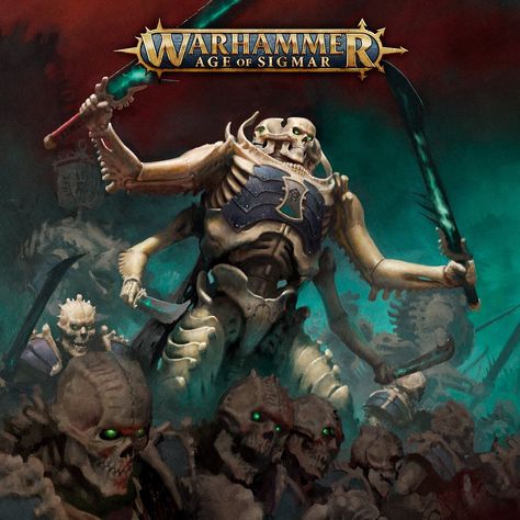 #feastofbones #ageofsigmar #warhammer Age Of Sigmar Armies, Ossiarch Bonereapers, Skeleton Warrior, Creature Artwork, Fiction Idea, Cool Monsters, Age Of Sigmar, Skeleton Art, Warhammer Art