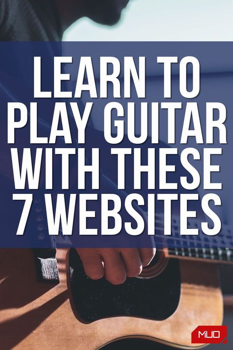 Knowing how to play an instrument is a great creative skill, so why not pick up the guitar? These websites will aid you on your learning journey. Free Guitar Learning Apps, How To Play Guitar, Guitar Knowledge, Free Online Guitar Lessons, Guitar Teaching, Free Guitar Lessons, Basic Guitar Lessons, Guitar Books, Music Theory Guitar