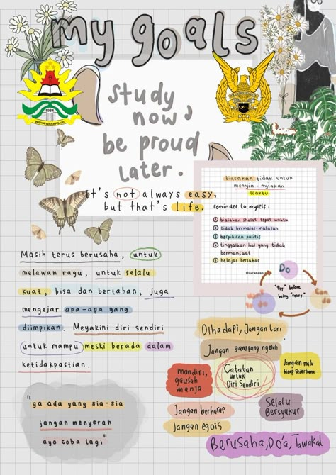 Ide Jurnal Aesthetic, Ide Jurnal Harian, Jurnal Harian Aesthetic, Jadwal Harian, Ide Jurnal, Bullet Journal Aesthetic, Life Journal, Dream Book, Study Motivation Quotes