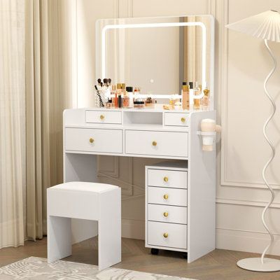 Dressing table mirror design