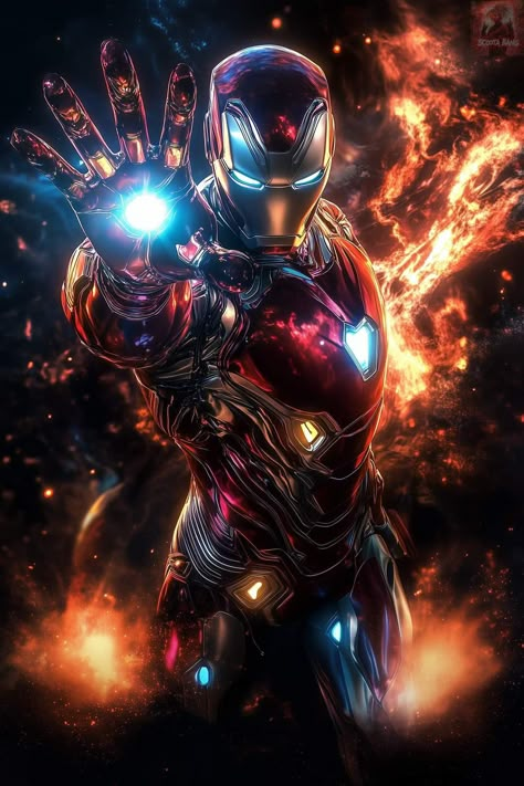 Ironman Art, Iron Man Comics, Iron Man Hand, Iron Man Cartoon, Iron Man Pictures, Iron Man Hd Wallpaper, Marvel Superheroes Art, I Am Iron Man, Iron Man Wallpaper